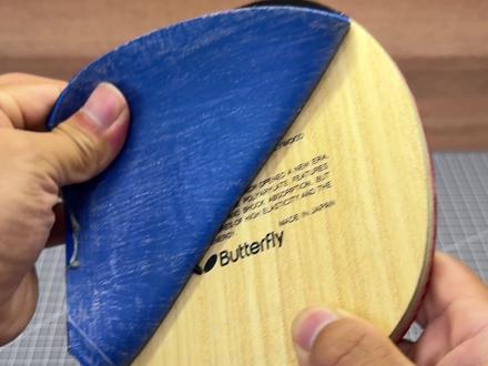 出一期狂飙灌油加除胶的视频#乒乓球拍 #狂飙灌油