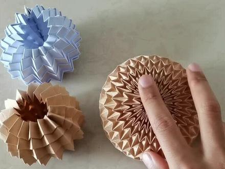 折纸魔术球超级解压#手工 #创意手工 #简单折纸 #解压