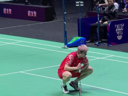 恭喜石宇奇进入天王杯决赛!#羽毛球 #天王杯 #石宇奇