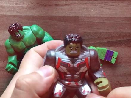 乐高绿巨人绿浩克积木安装,速来围观,请坐沙发