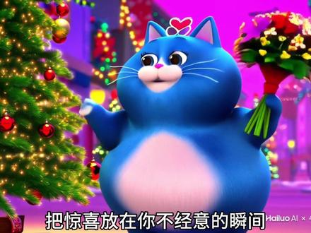 圣诞 祝你的快乐大于烦恼#圣诞节#情感共鸣 #2025AI年终大赏 #AI创作浪潮计划