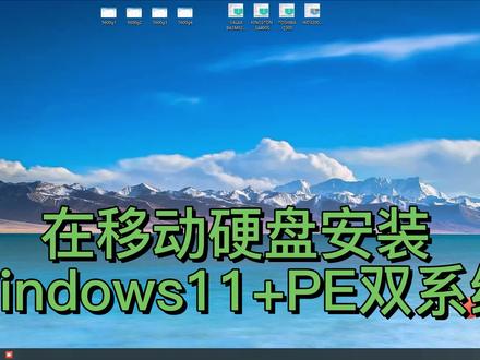 在移动硬盘(U盘)上安装WIN11+PE双系统@WIN TO GO@WIN11@鲁大师