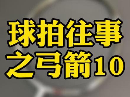 年少不懂弓箭10,如今欲得已太迟 #羽毛球拍 #dou出新知识
