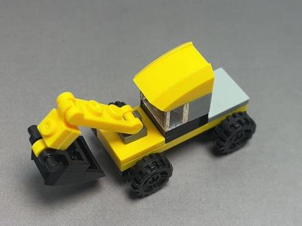 如何拼一辆消防云梯车 #乐高 #乐高积木 #乐高moc #抽象 #积木