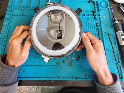 小牛n系列原厂大灯改1.5寸双透!高低可调!比原厂亮度提升10倍!小牛n1s nqi nplay通用大灯改装!#小牛透镜大灯 #小牛电动 #透镜改装