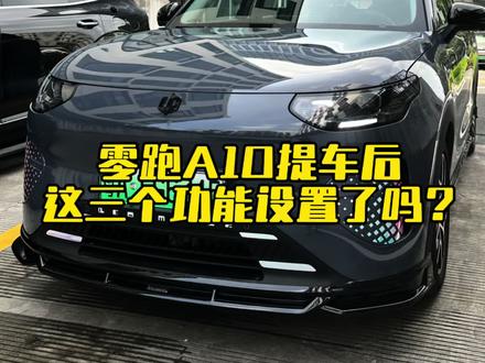 零跑A10提车后,辅助驾驶,空调,大灯这几个设置,您更改了吗?如果没更改,可以看看小坏的一些设置,是否能让您有更好的驾驶体验#零跑A10#用车小知识