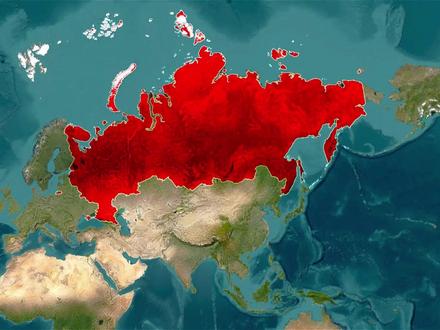 俄罗斯的地理地狱 #通过地图看世界 #俄罗斯 #地理