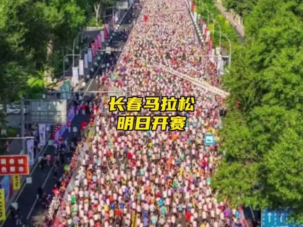 长春马拉松开赛在即,赛事升级,竞速春城!#长春马拉松 #马拉圈