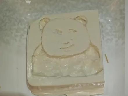 豆腐上的表情包#豆腐#美食#表情包