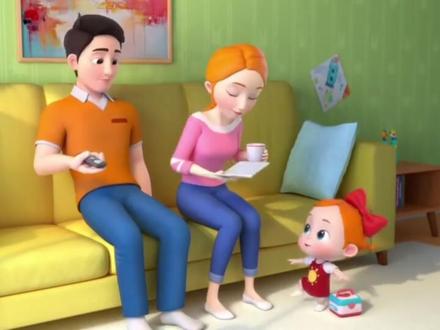 依娜和恰恰 52 #宝宝 #儿歌 #启蒙教育 #宝宝巴士 #动画