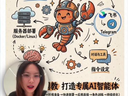 2026年必学技能:3步教你养一只会干活的AI龙虾 #openclaw #openclaw #ai #ai工具 #ai学习