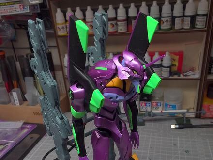 堆积是不可能的,到了就要做! #胶佬 #新世纪福音战士 #拼装模型 #布鲁可EVA #初号机