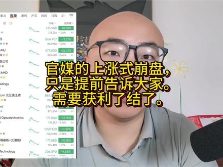 纳斯达克暴跌才是是开始,调整太正常了#故事 #纳斯达克