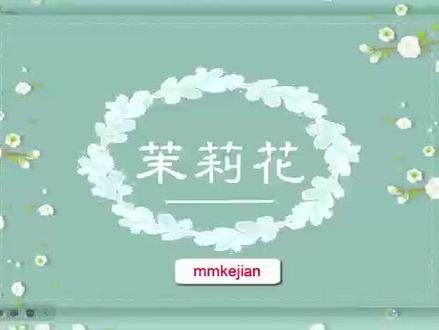 《茉莉花》说课课件+说课稿#ppt #课件