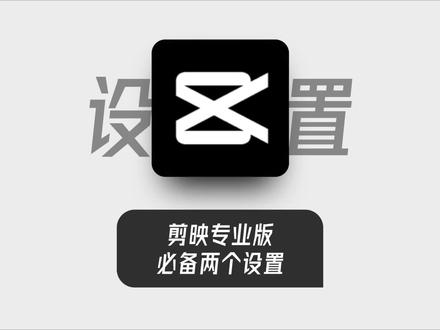 剪映专业版中的两个蛮重要的设置 #剪映专业版 #剪映