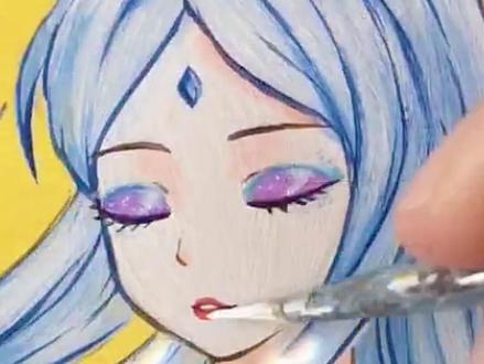 学渣和学霸画的冰公主,你们更喜欢谁画的? #冰公主#精灵梦叶罗丽 #叶罗丽 #画画 #叶罗丽精灵梦 @抖音小助手