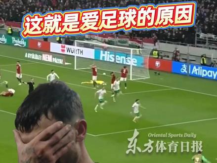 压哨绝杀匈牙利,爱尔兰奇迹晋级世预附加赛!本场比赛上演“帽子戏法”的功臣帕洛特喜极而泣:这就是我们爱足球的原因,因为真的会有奇迹 #足球 #世界杯 #奇迹 #帕洛特