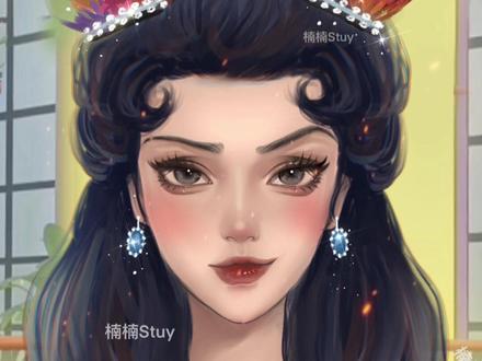 希尔加德:“84个”#小公主苏菲亚 #希尔加德 #画画 #procreate #壁纸