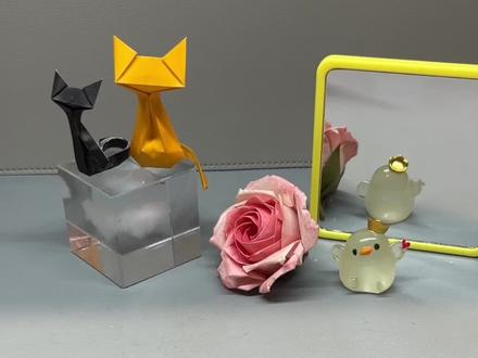 一键动手折可爱优雅的哈基咪!#哈基咪 #折纸 #手工 #小猫