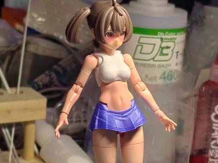 寿屋枪手手臂无缝分享思路#改造 #机娘