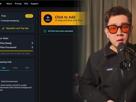 AI修复音频! WAVES全新推出网页在线处理~Voice ReGen @DOU+上热门 #我们的精选 #短视频创作 #口播视频 #电影解说