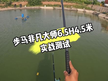 步马非凡大师6.5H4.5米实战测试。#步马钓具 #步马旺兰 #神窝颗粒 #船长浮漂
