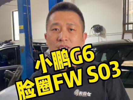 全新 脸圈 FWS03 小鹏G6 作业#轮毂改装 #小鹏g6 #改装车 #轮毂 #轮毂升级