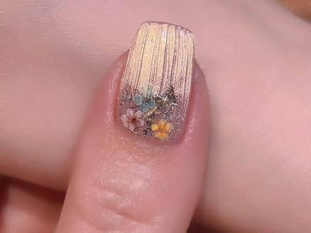 春日冰透感花花🌸 #美甲分享 #美甲教程分享 #美甲💅 #美甲推荐 #春日美甲分享