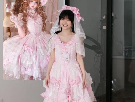 😅想钱想疯了?我真的没空陪预售女装闹了 ! 两条裙子实物的颜色更接近手机15pm拍出来的样子!第一条裙子肉眼看会更荧光哈。#吐槽 #避雷 #女装 #Lolita #回归现实穿搭