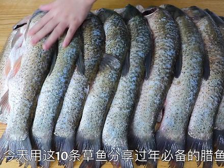 传统年味腊鱼做法:配料简单味道足,一次秘制20斤,好吃不油腻