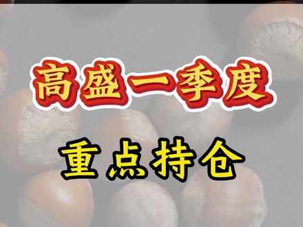 高盛一季度重点持仓 #股票#金融#投资