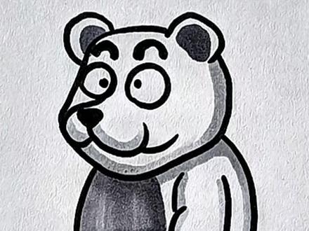 喜欢跳舞的古代人。 #简笔画