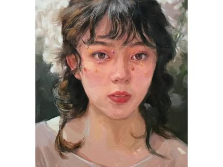 甜美女生彩头详解@抖音小助手 @DOU+小助手 @黄正极 #美术生 #画画 #彩头 #绘画过程 #原创