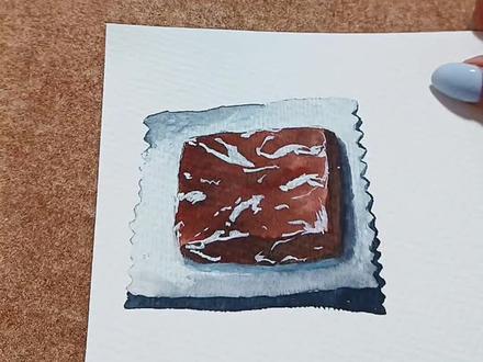 亲嘴烧亲嘴烧#水彩#辣条#零食推荐