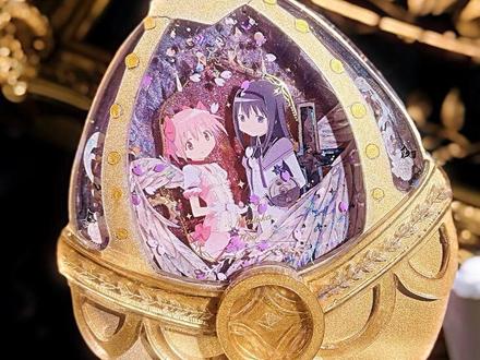 用流麻的方式打开灵魂宝石 #手工 #流麻 #魔法少女小圆 #魔圆