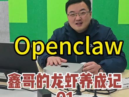 #openclaw #龙虾🦞 手把手带你养成第一只龙虾#数字员工 #AI