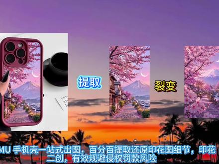 TEMU 手机壳 一键打造爆款商品图,快速出单,提取高清印刷图,图裂变二创,快速批量套图#跨境电商#TEMU #POD #电商运营 #手机壳