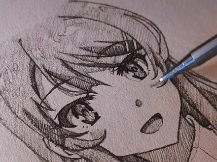 天天让我画麻衣学姐,今天她来了~#樱岛麻衣 #手绘 #手绘教程