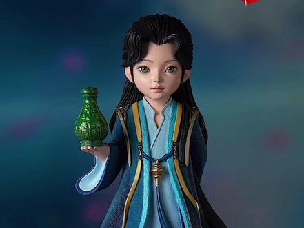 铜师傅这次出的韩立元婴手办,是目前凡人里面容还原度最高的,我见犹怜超喜欢。#凡人修仙传 #铜师傅 #韩立