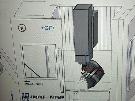 基于NX开发的GF米开朗机床CSE内部仿真#智能制造
