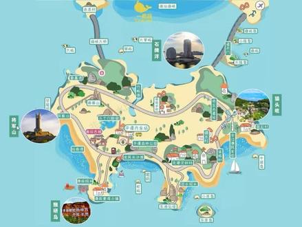 用PPT制作创意景点介绍地图,点哪里就跳转到哪里#景点介绍#WPS#PPT#PPT设计#PPT教学