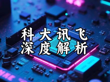 一天看懂一家上市公司之科大讯飞#股票#投资#赚钱