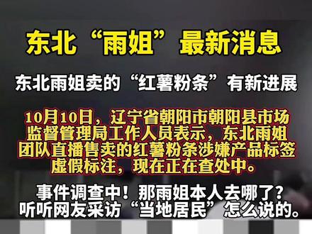 雨姐事件调查中那她本人去哪里了?#雨姐