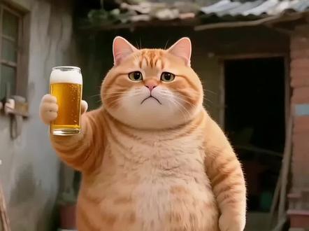 还要坚持吗#橘猫 #胖橘猫 #即梦AI #豆包 #一路的艰辛