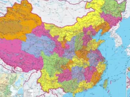 2023年中国新版地图