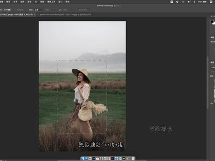 PS教程:圆角矩形,照片边框,矩形工具#ps教程 #ps零基础教程 #p图技巧