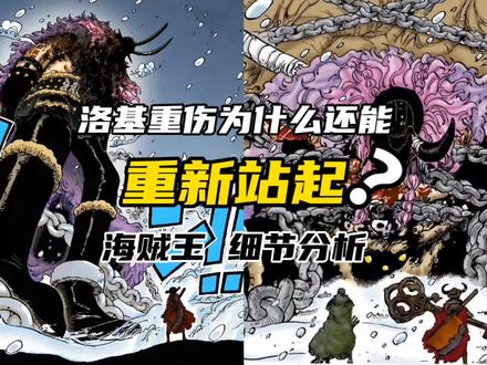 为什么奄奄一息的洛基还能重新站起?#海贼王