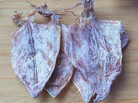 泡发干鱿鱼,只用清水就错了,20年大厨教你一招,2小时泡发5倍大 #鱿鱼干
