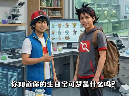 晒出你的生日宝可梦 #精灵宝可梦 #ai #Pokemon #口袋妖怪 #游戏