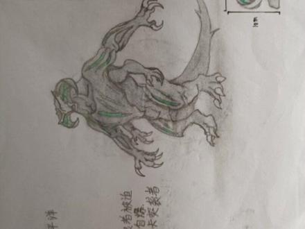 #环太平洋怪兽大杂烩,场面有些混乱。不过我还没有画完。剩下的还在画😁😁😁😁😁😁😁